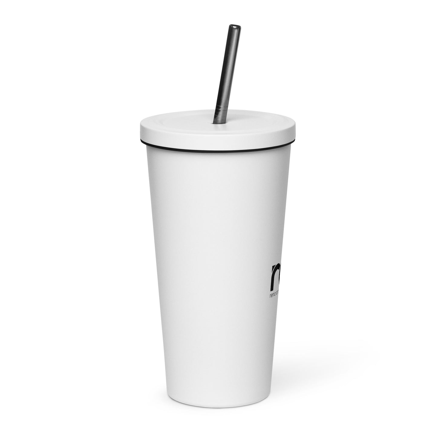 Insulated Tumbler With Straw